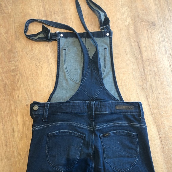 Lee jeans skinny stretch denim dungarees - Picture 2 of 6